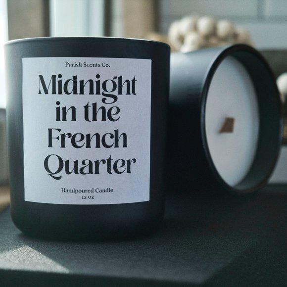 Parish Scents Other - Midnight in The French Quarter Candle a New Orleans Candle by Parish Scents 12oz